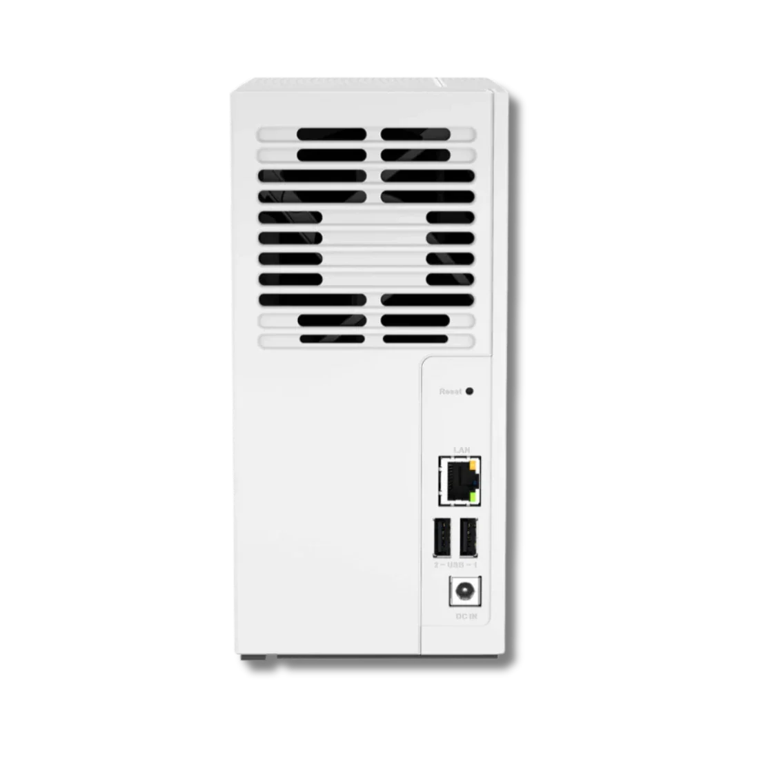 QNAP TS-233 Quad Core 2 Bay Desktop Network Attached Storage Enclosure - White