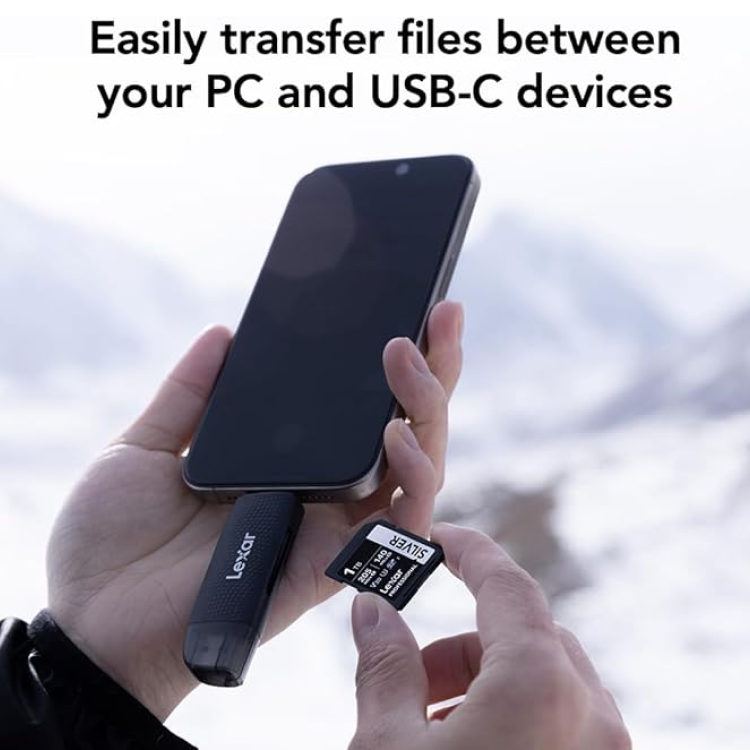 Lexar Dual-Slot USB-A/C Reader