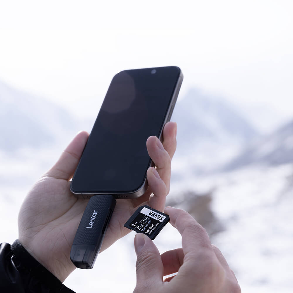 Lexar Dual-Slot USB-A/C Reader