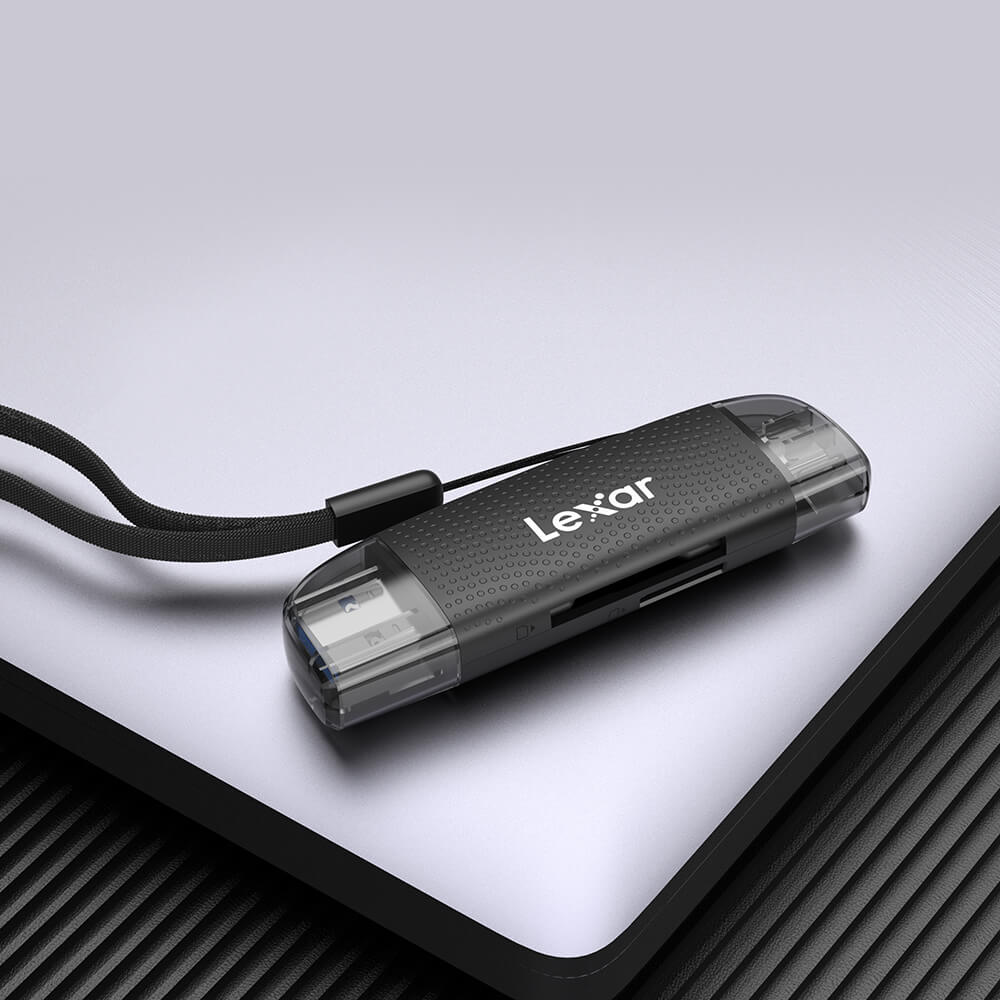 Lexar Dual-Slot USB-A/C Reader