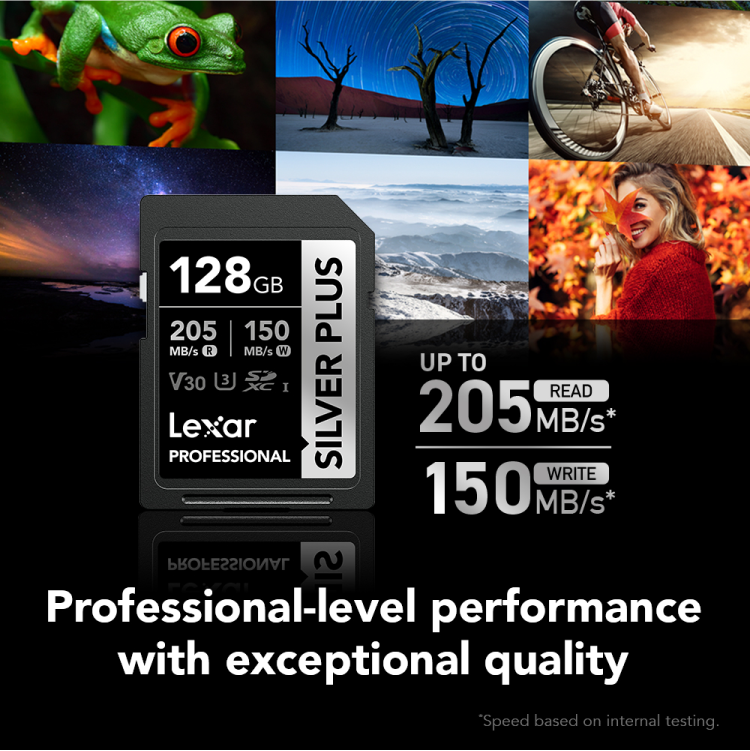 Lexar Professional SILVER PLUS SDXC UHS-I Card - 512GB