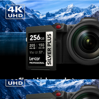 Lexar Professional SILVER PLUS SDXC UHS-I Card- 128GB