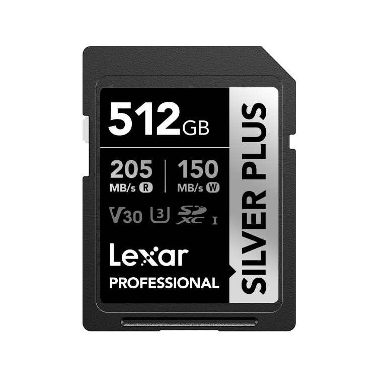 Lexar Professional SILVER PLUS SDXC UHS-I Card- 128GB