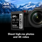 Lexar Professional SILVER PLUS SDXC UHS-I Card -256GB