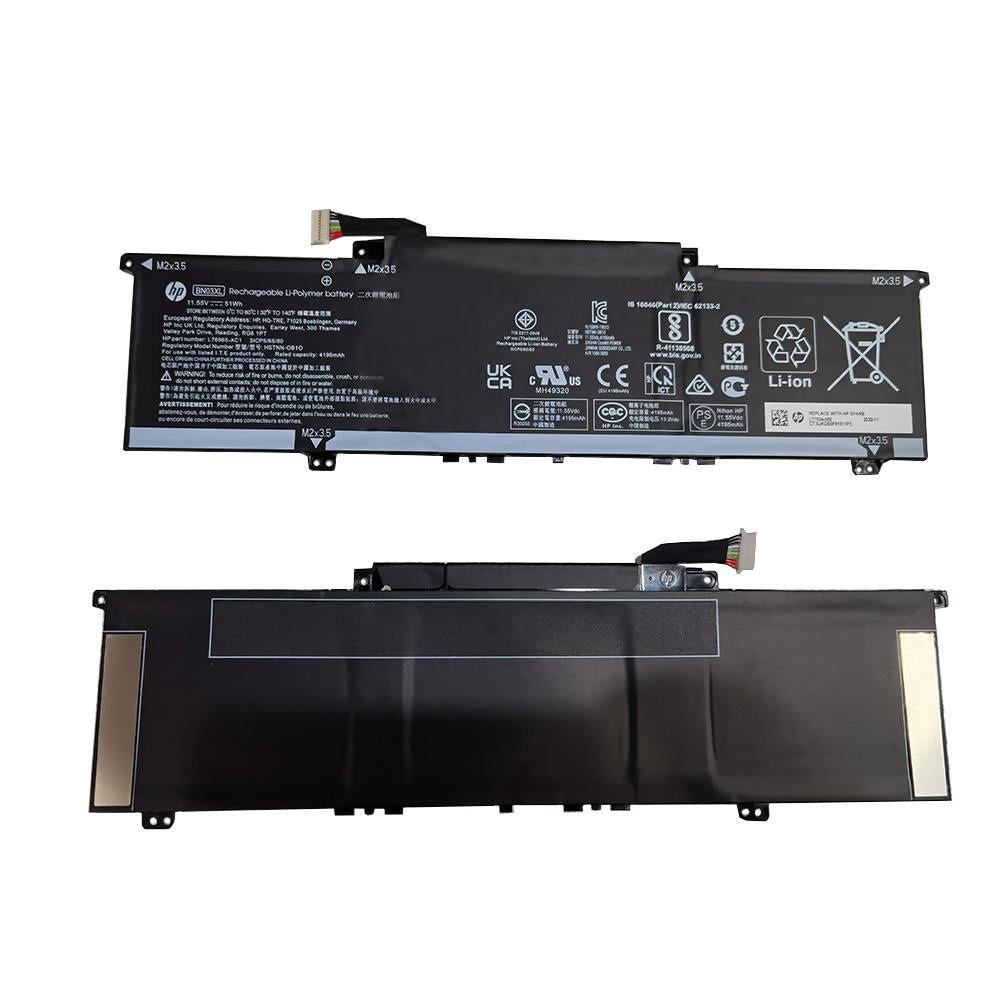 HP BN03XL Original OEM 42Whr 3783mAh 11.1V 3 Cell Laptop Battery