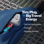 ChargePlug Mini Universal Multi Plug with 20W Gan Charger