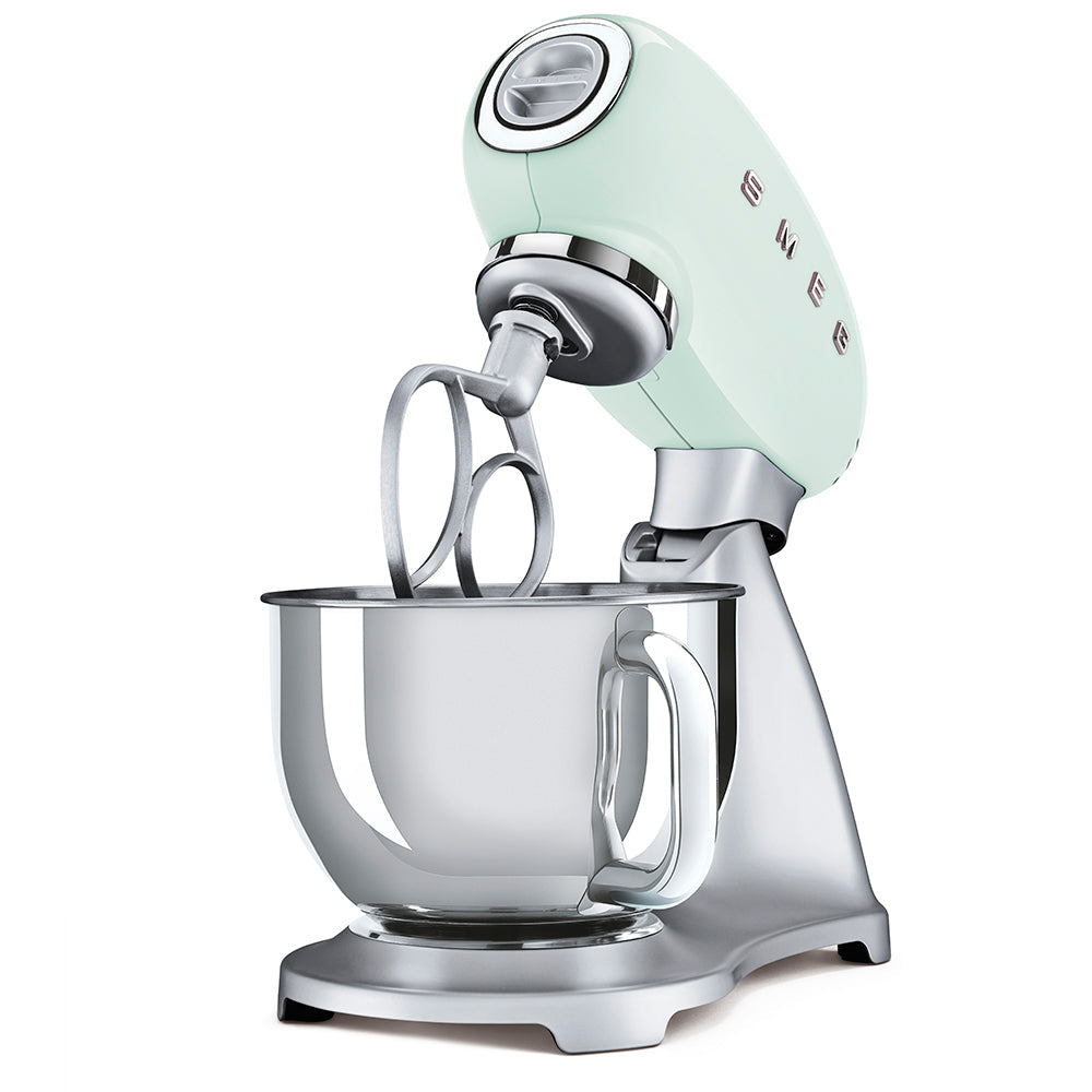 Smeg Retro Stainless Steel Stand Mixer with SS Bowl