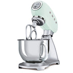 Smeg Retro Stainless Steel Stand Mixer with SS Bowl