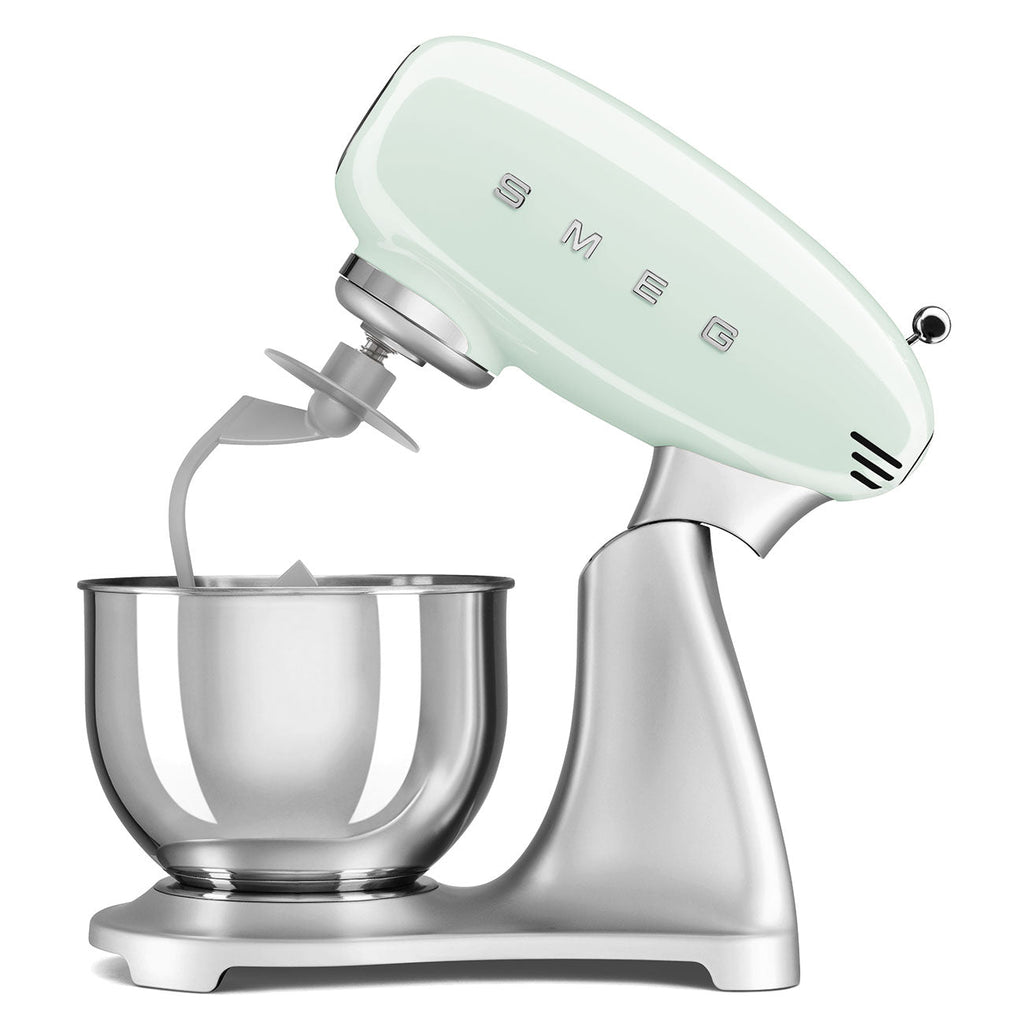 Smeg Retro Stainless Steel Stand Mixer with SS Bowl