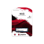 Kingston NV3 4TB M.2 PCIe Gen 4.0 NVMe 3D NAND Internal SSD