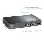 TP-Link JetStream TL-SX3206HPP 6-Port 10GE L2+ Managed Switch with 4-Port PoE++
