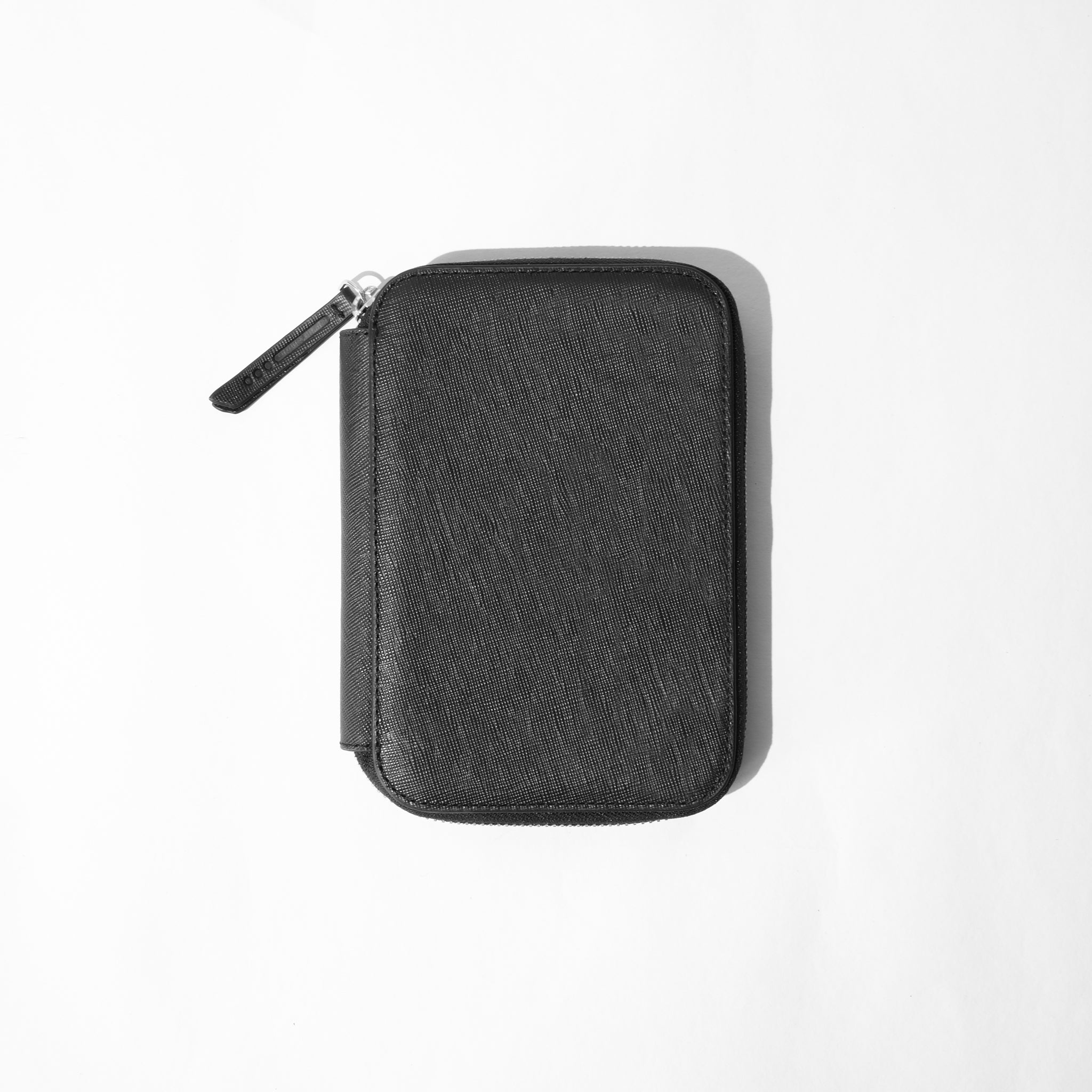 Endless Companion Leather Adjustable Pen Pouch - 5 Pens - Black