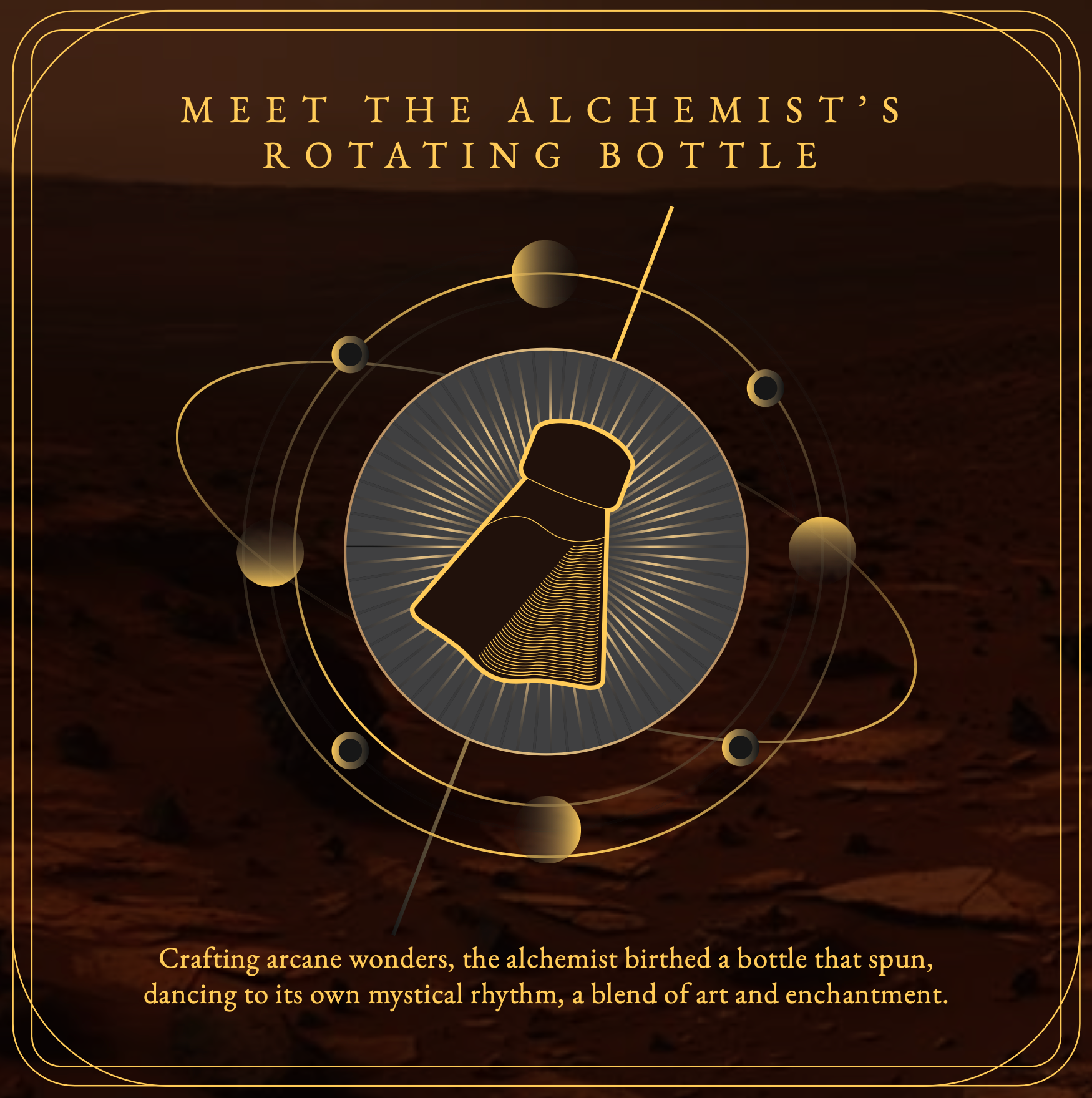 Endless Alchemy Fountain Pen Inks - Drops of Mars 45 ml
