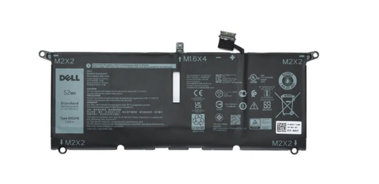 Dell Original 6500mAh 52Whr 7.6V 4 Cell Laptop Battery Latitude 3301