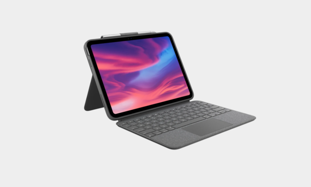 Logitech Combo Touch keyboard Case For Ipad 9th Gen