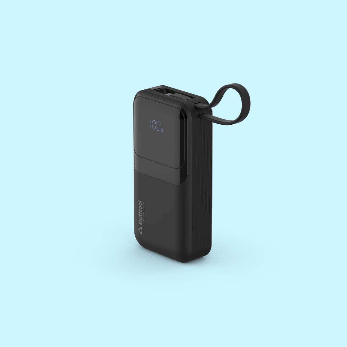 Mito Plus Mini 10000mAh Powerbank with Built-in Type-C Cable and 22.5W Fast Charging