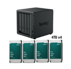 Synology DS925+ NAS with 4x 4TB HAT3300 Drives 16TB RAID 5 Bundle Remote Installation & Support