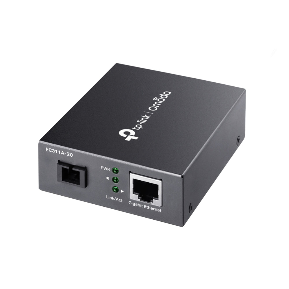 TP-Link Omada TL-FC311A-20 and TL-FC311B-20 Gigabit WDM Media Converter Combo