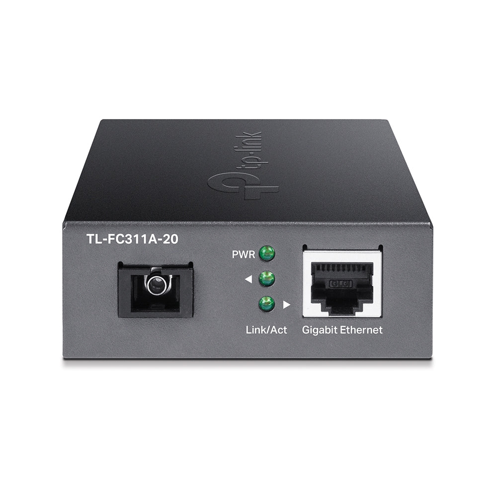 TP-Link Omada TL-FC311A-20 and TL-FC311B-20 Gigabit WDM Media Converter Combo