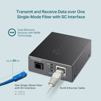 TP-Link Omada TL-FC311A-20 and TL-FC311B-20 Gigabit WDM Media Converter Combo