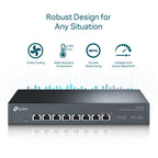 TP-Link TL-SX1008 8 Port 10G Multi-Gigabit Unmanaged Desktop/Rackmount Ethernet Switch