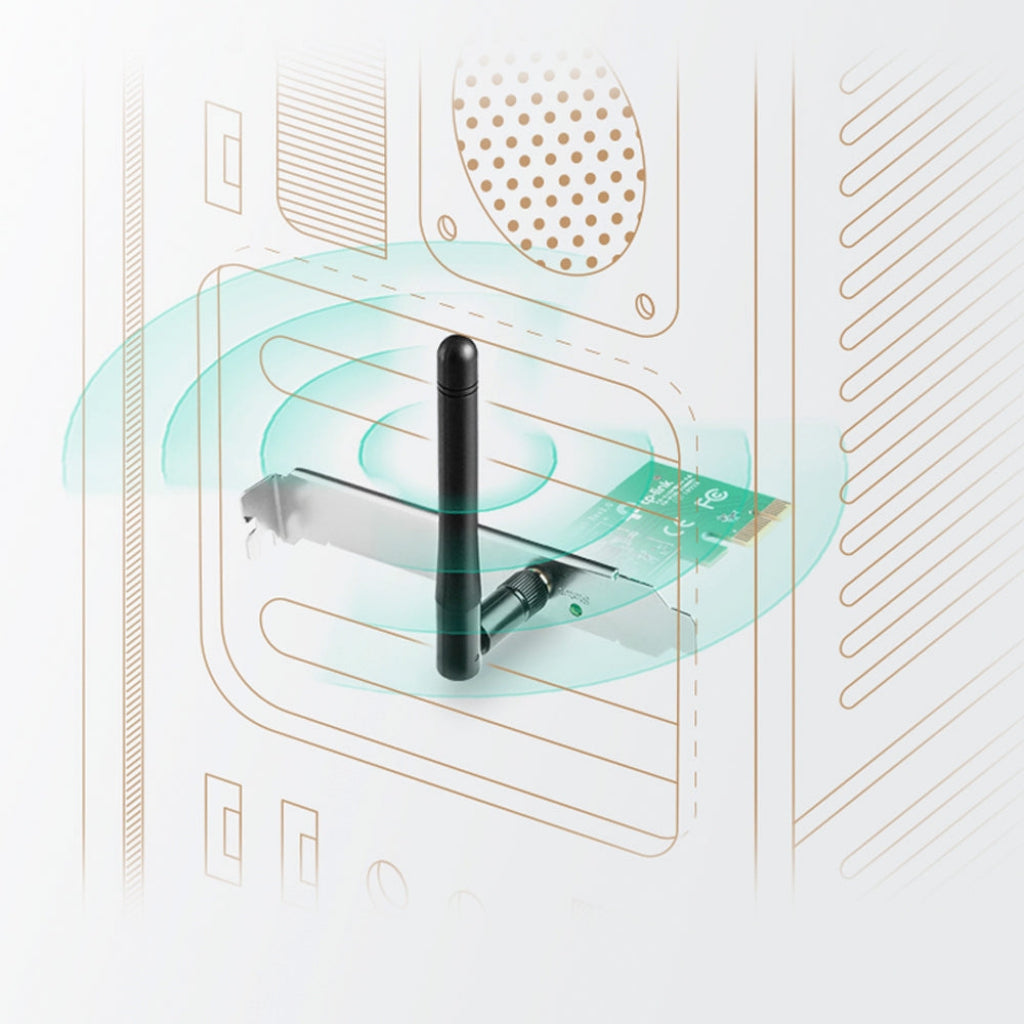 TP-Link TL-WN781ND 150Mbps Wireless N PCI Express Adapter