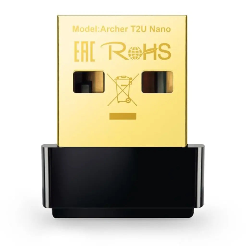 TP-Link Archer T2U Nano AC600 Nano Wireless Dual Band USB Wi-Fi Adapter
