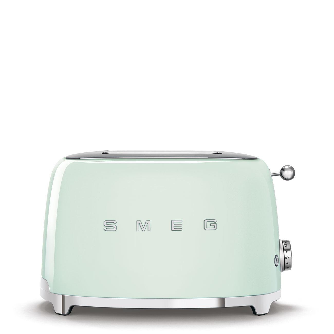 Smeg Retro Stainless Steel Pop up 2 Slice Toaster