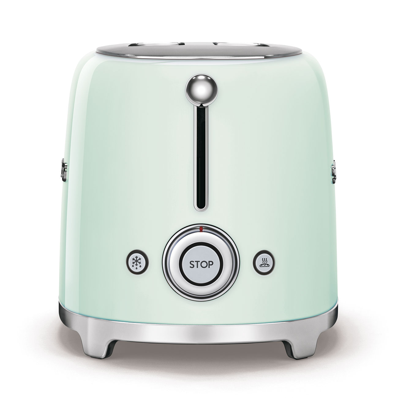Smeg Retro Stainless Steel Pop up 2 Slice Toaster