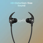 Toreto Alpha Lite Wireless Bluetooth Neckband Headset with upto 20Hrs Playtime