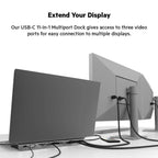Belkin USB C Hub, 11-in-1 MultiPort Adapter Dock