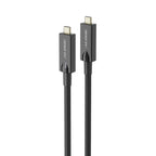 USB-C Hybrid Active Optical Cable with Data, Video and Power Support