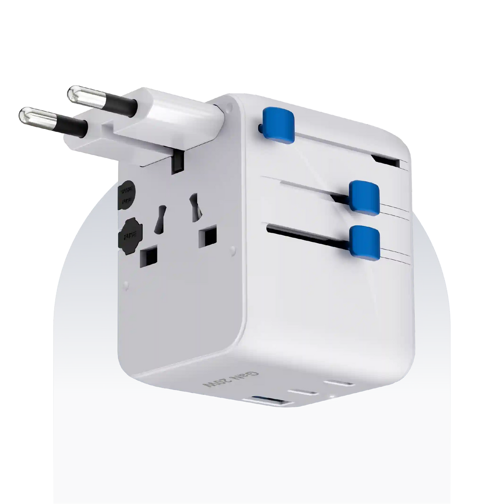 20W UniPort Universal Travel Adapter