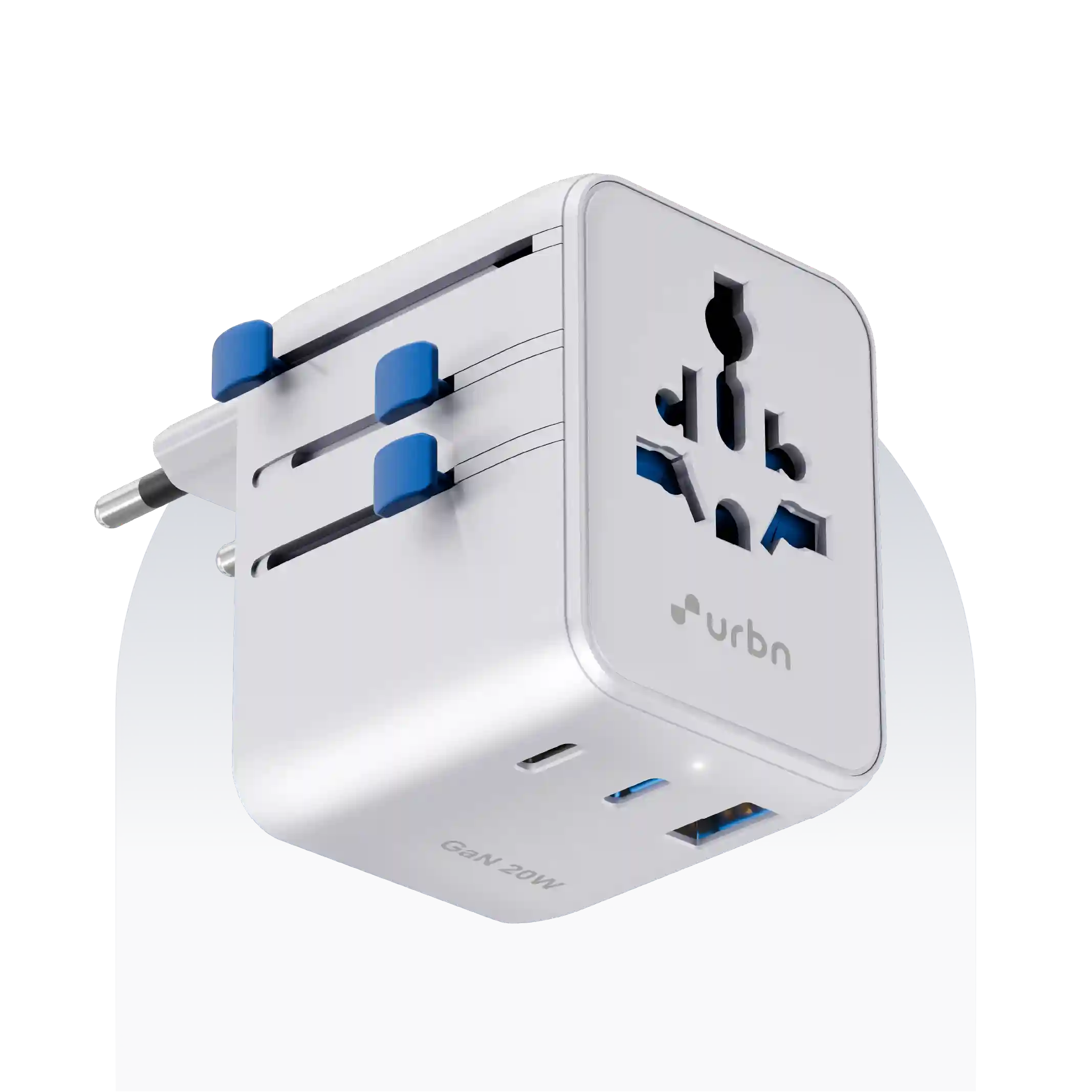 20W UniPort Universal Travel Adapter