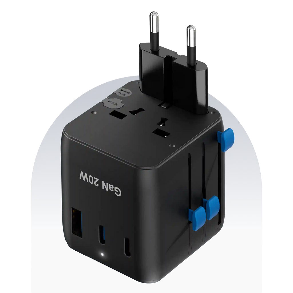 20W UniPort Universal Travel Adapter