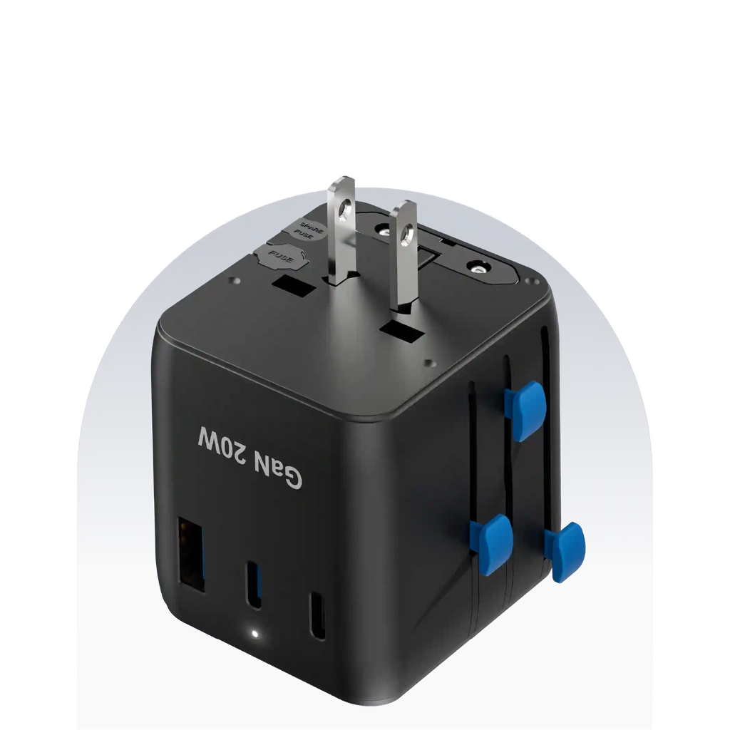 20W UniPort Universal Travel Adapter