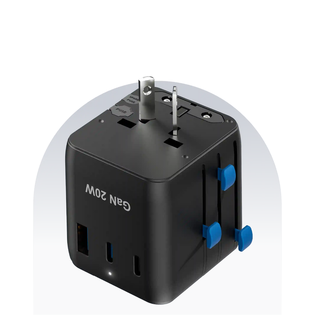 20W UniPort Universal Travel Adapter