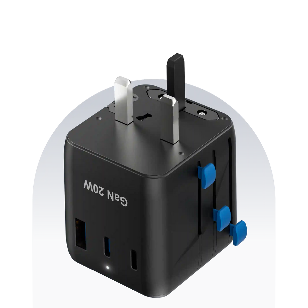 20W UniPort Universal Travel Adapter