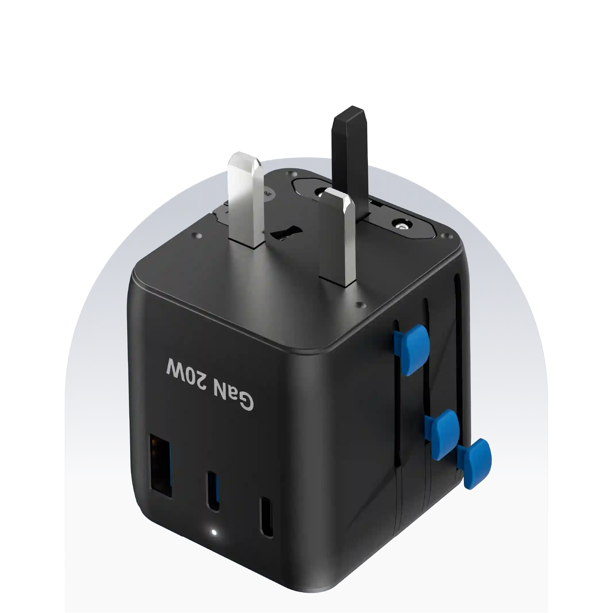 20W UniPort Universal Travel Adapter