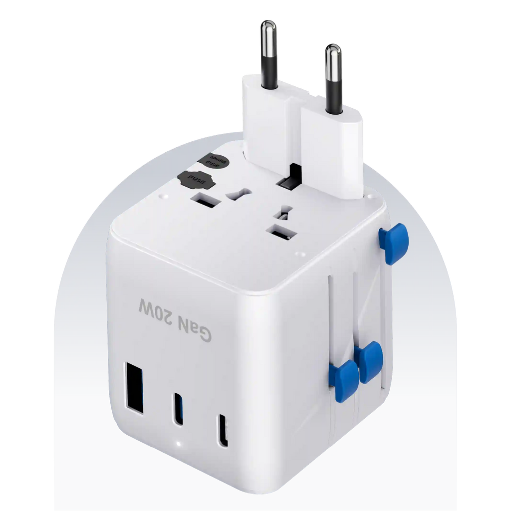 20W UniPort Universal Travel Adapter