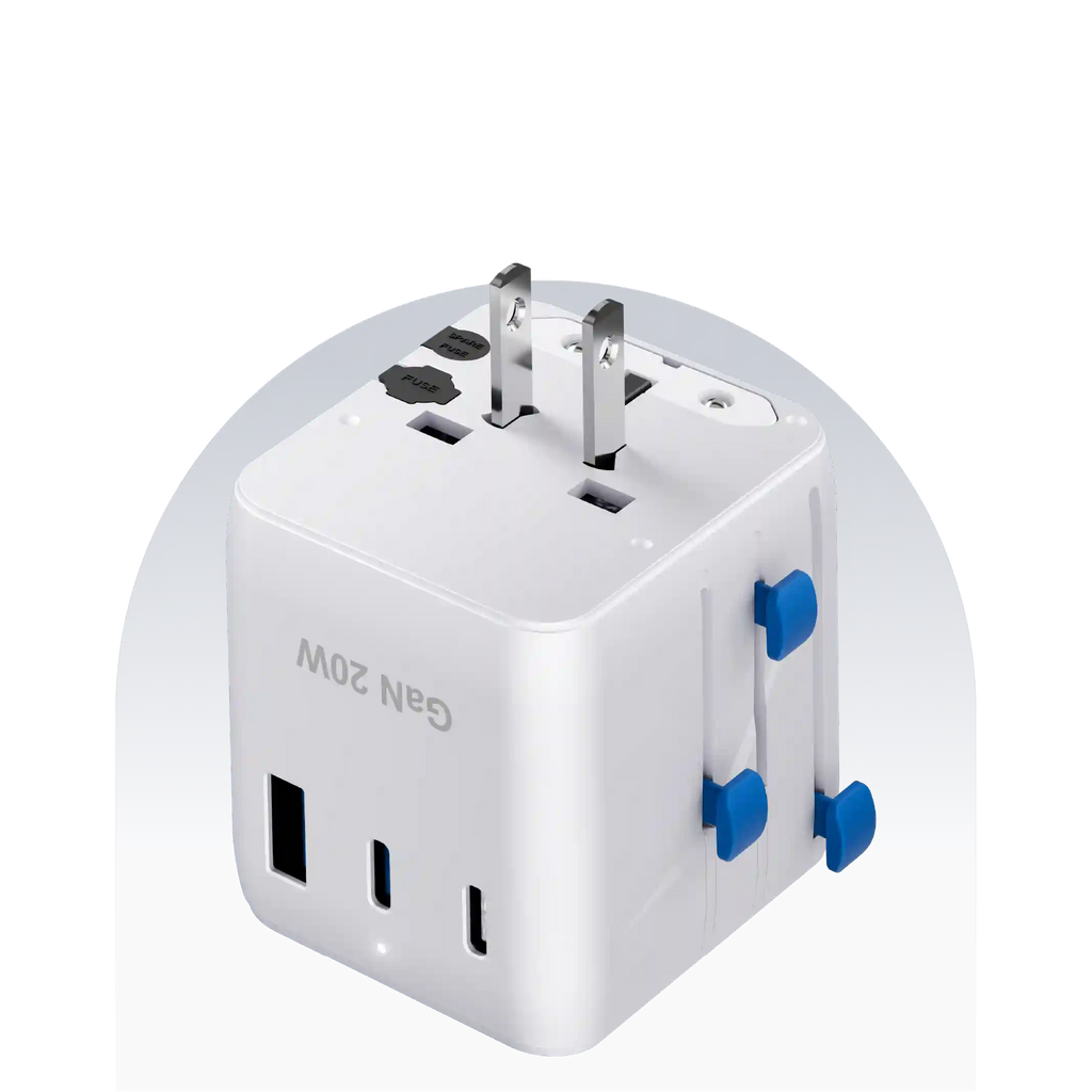 20W UniPort Universal Travel Adapter