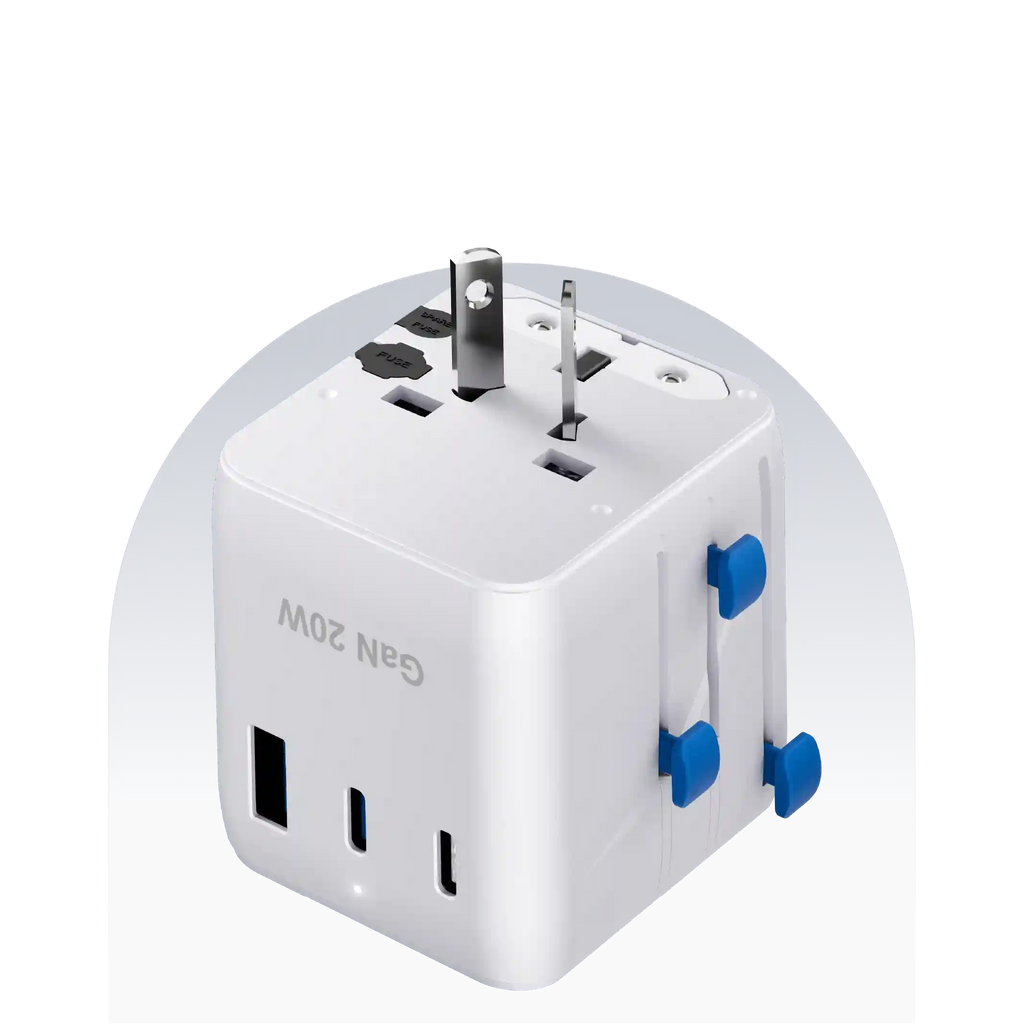 20W UniPort Universal Travel Adapter