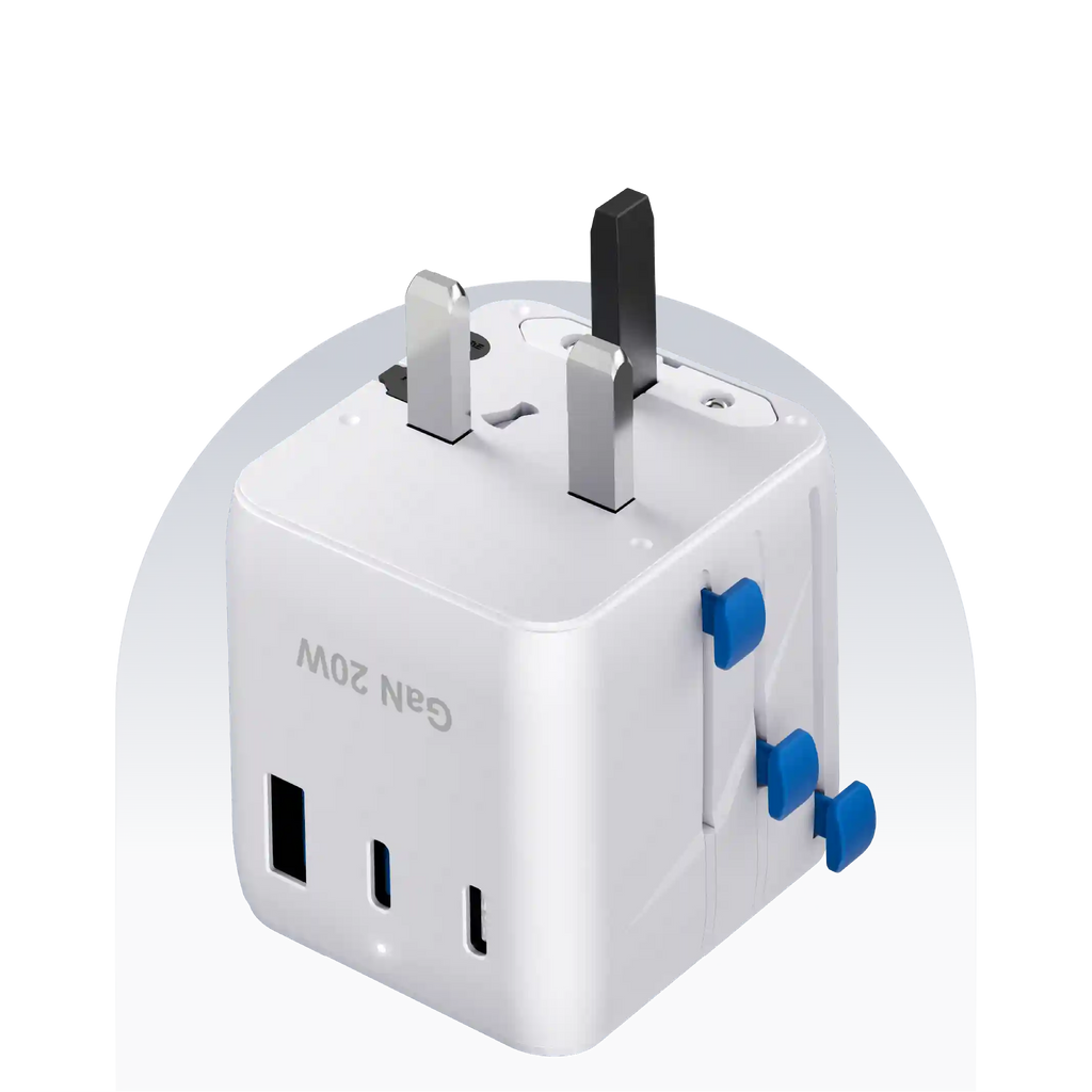 20W UniPort Universal Travel Adapter