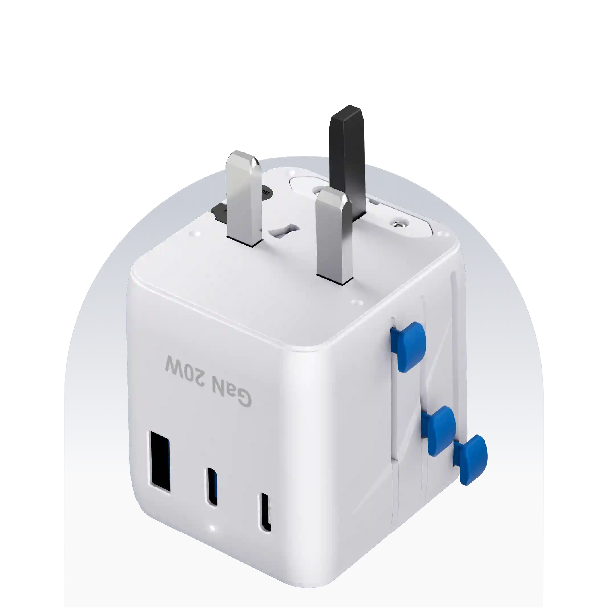 20W UniPort Universal Travel Adapter