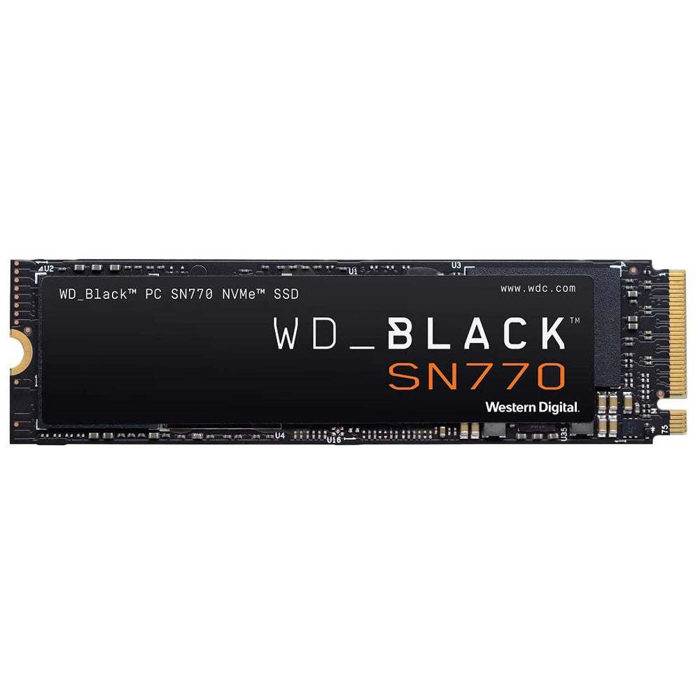 Western Digital Black SN770 2TB M.2 NVMe PCIe 4.0 Internal SSD