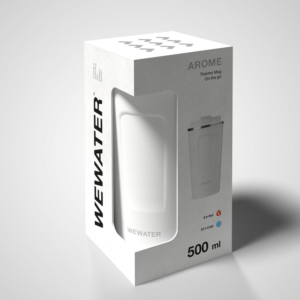 Tumbler da viaggio Artic White 500 ml
