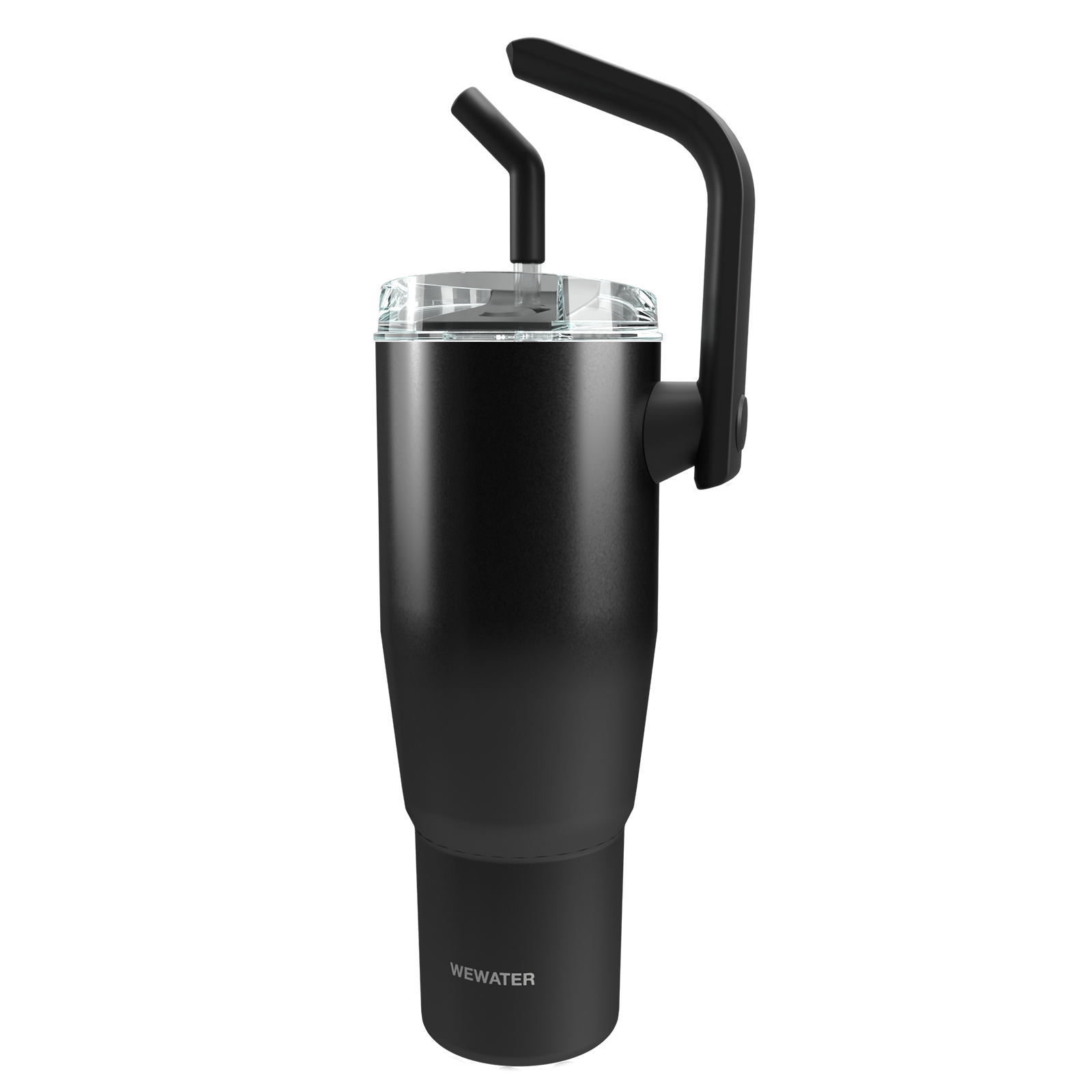 Tumbler da viaggio con cannuccia Big Chill Nero 950 ml