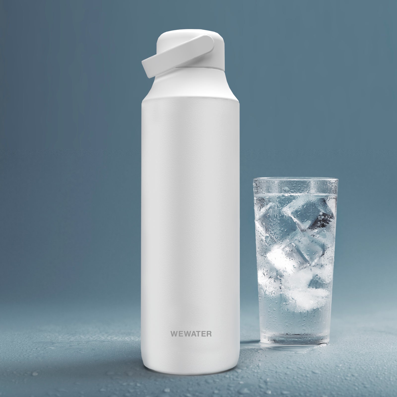 Borraccia termica con infusore Artic White 600 ml