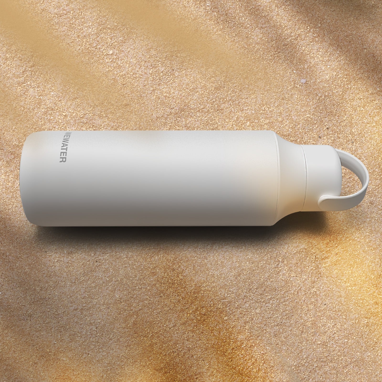 Borraccia termica con infusore Artic White 600 ml