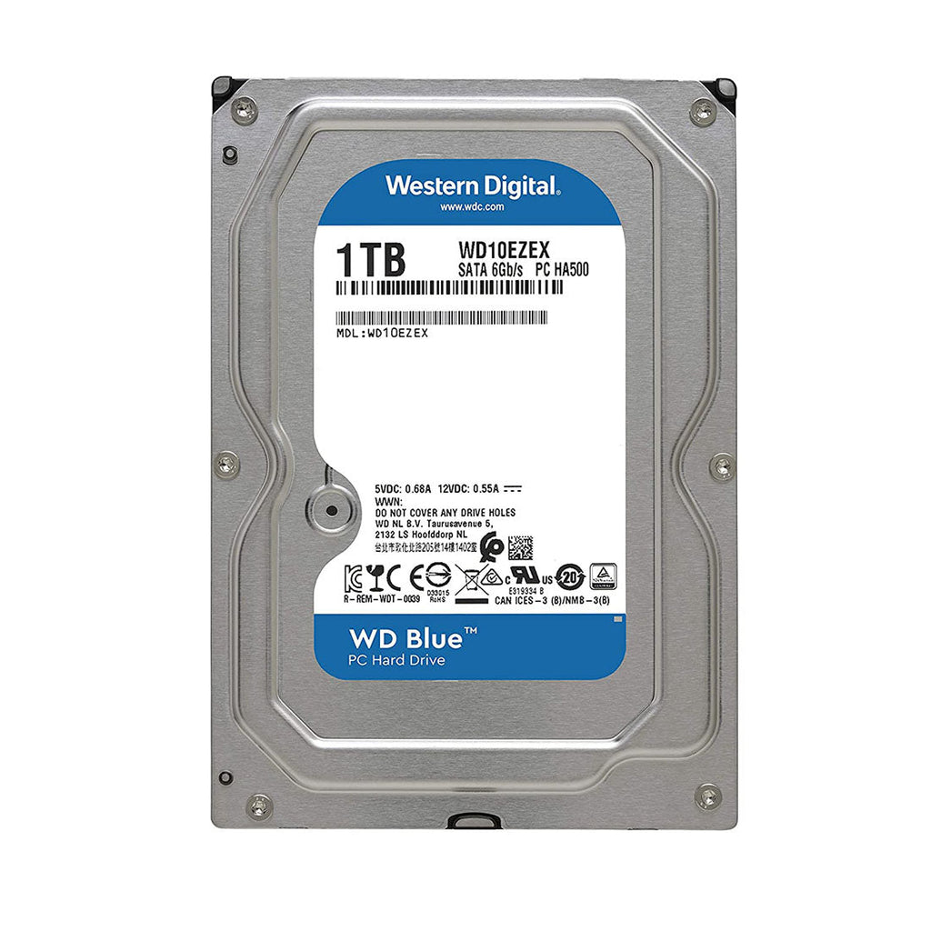 Western Digital Blue 3.5 inch 1TB SATA 7200RPM Desktop Internal Hard Disk Drive